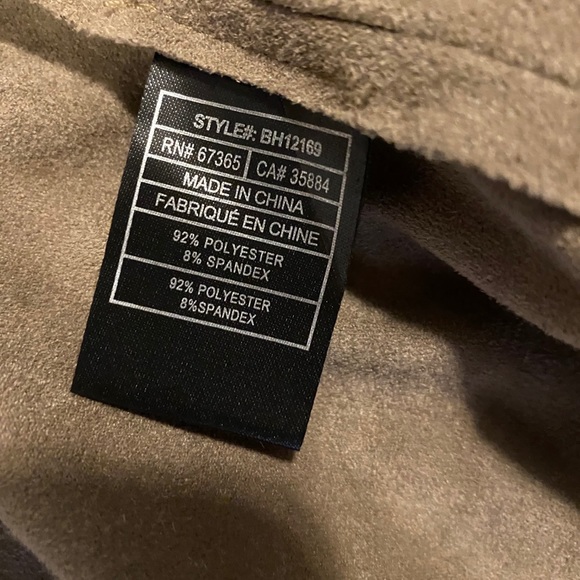 BB Dakota Nanette Faux Suede Cropped Jacket - Picture 6 of 6